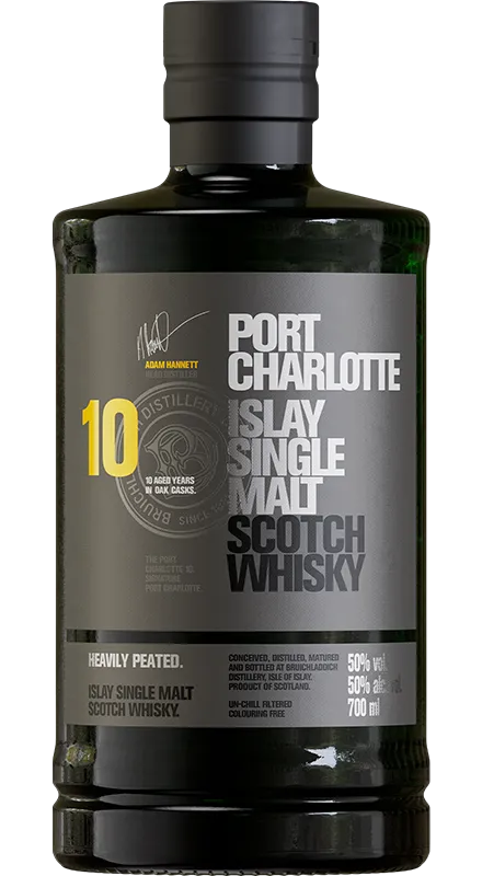 Bruichladdich Port Charlotte 10 Ani Single Malt Whisky 0.7L